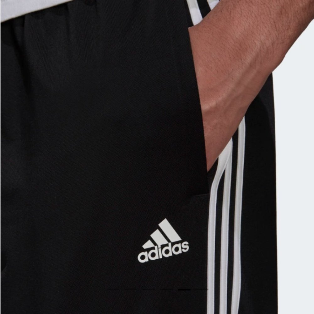 ADIDAS Essentials Black 3-Stripes Track Suit - Picture 14 of 16
